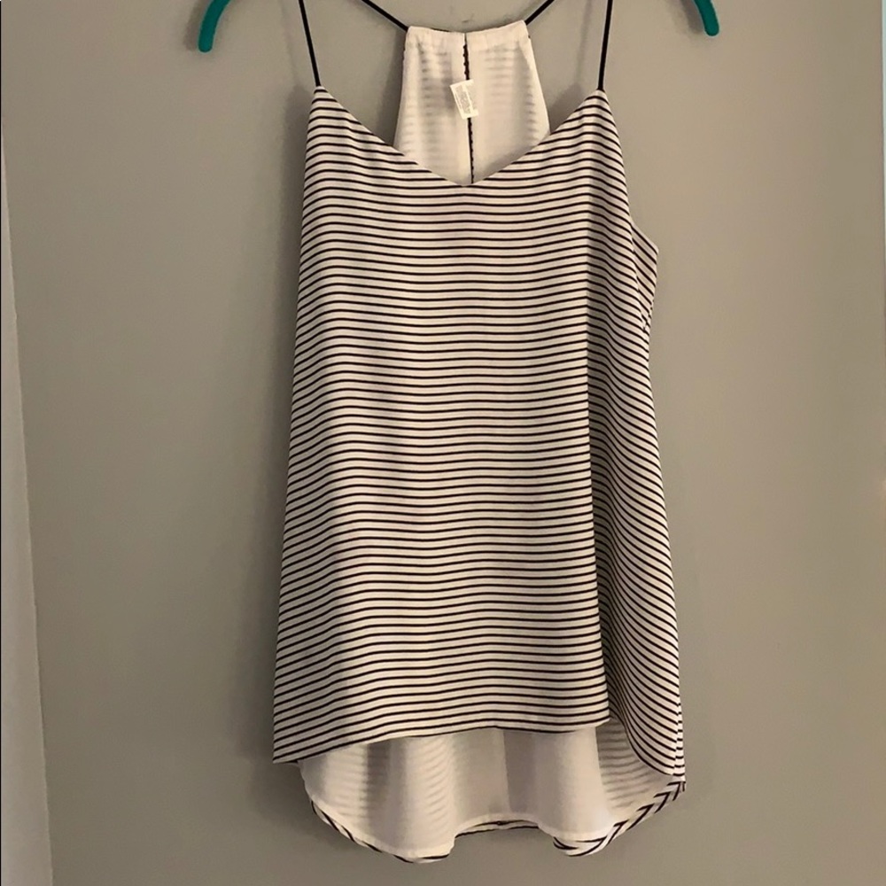 Express striped top